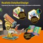 Cubic Fun - Joc Educativ STEM National Geographic puzzle 3D Microscop Cubic Fun - 6